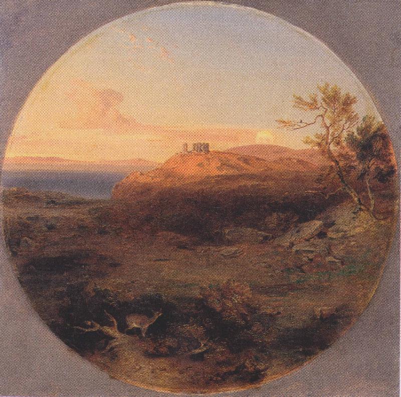 Carl Rottmann Landscape on the island of Aegina